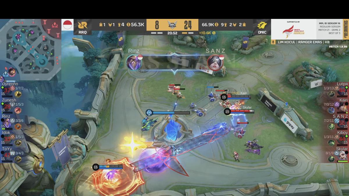 Klasemen MPL ID S16 Week 6: Onic Aman di Playoff, RRQ Hoshi Kesulitan, Team Liquid ID Terpuruk